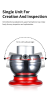 DSPIAE AT-SV Omnidirectional Spherical Vise